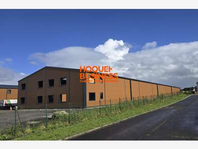 A louer entrepôt neuf bureaux 1 440m² Bourg Achard