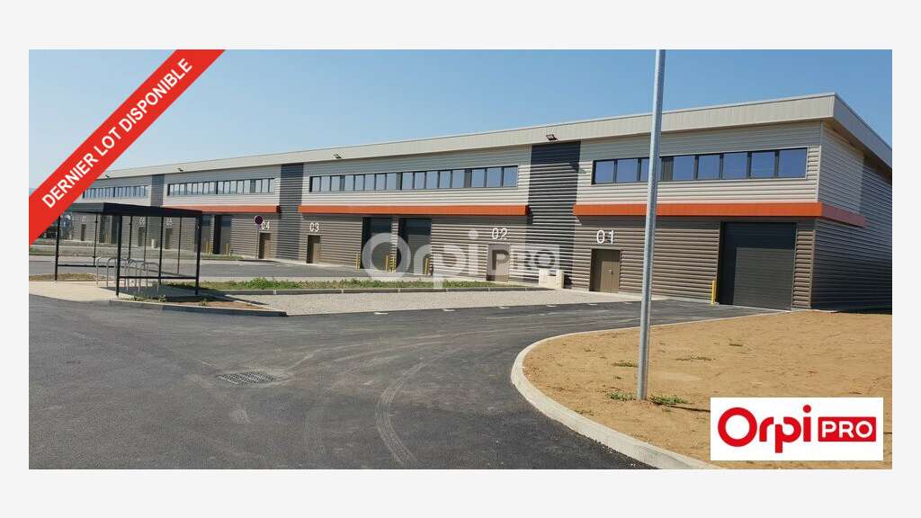 Local d'activité 361m² à louer à Bourg de Péage