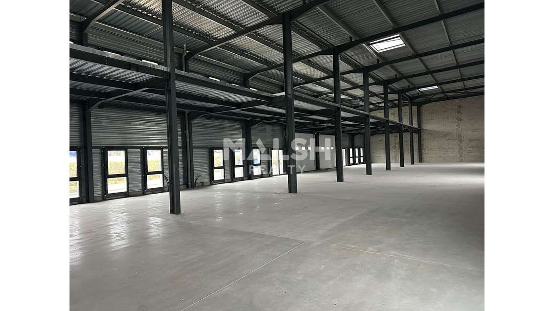 Locaux d'activités neufs 605m² à Bourgoin-Jallieu