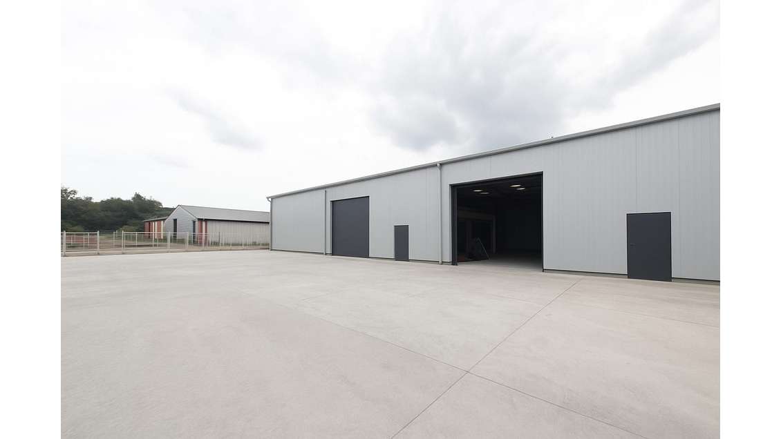 A louer entrepôt proche échangeur RN165 Brech