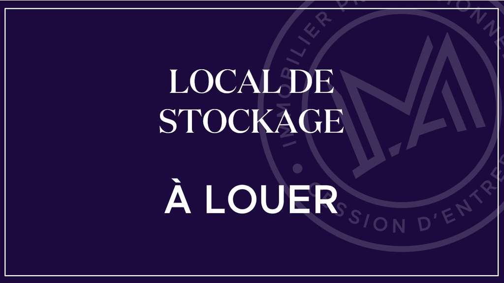 A louer local de stockage 115m² à Bréhand