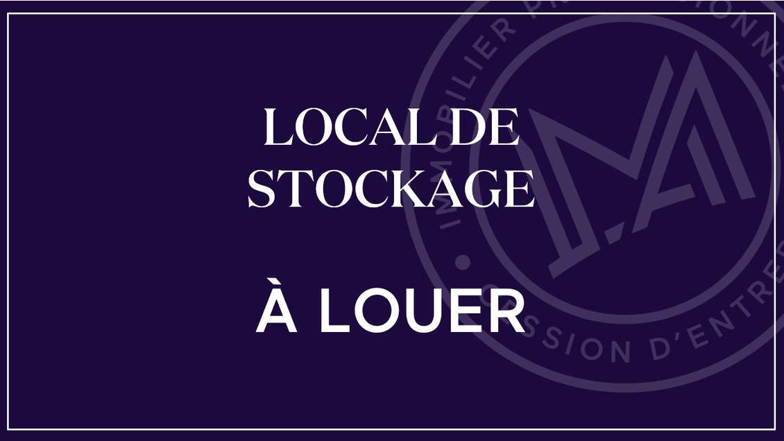 A louer local de stockage 115m² à Bréhand