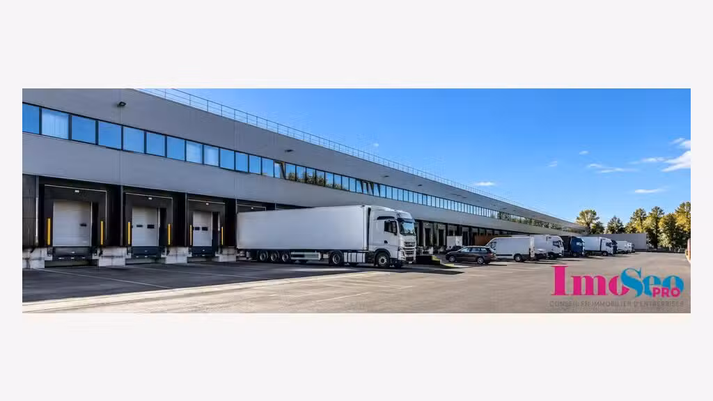 Entrepôt de 1350m² à louer Bruges sortie 5 rocade