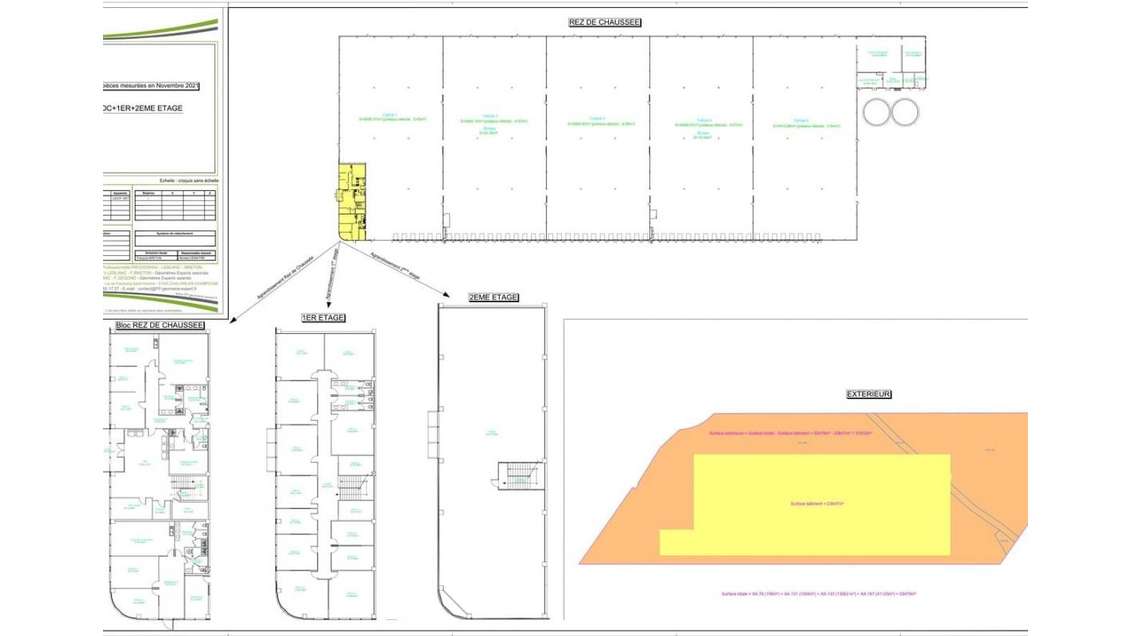 À louer entrepôt logistique 24051m² à Bussy