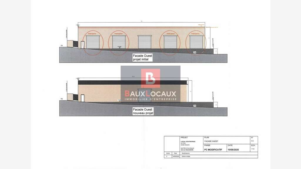 Local d'activité neuf 370m² à louer ZA Carpentras