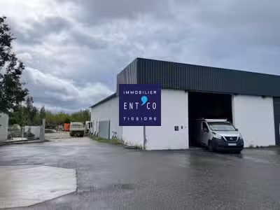 Loue local artisanal commercial 250m² Castelculier