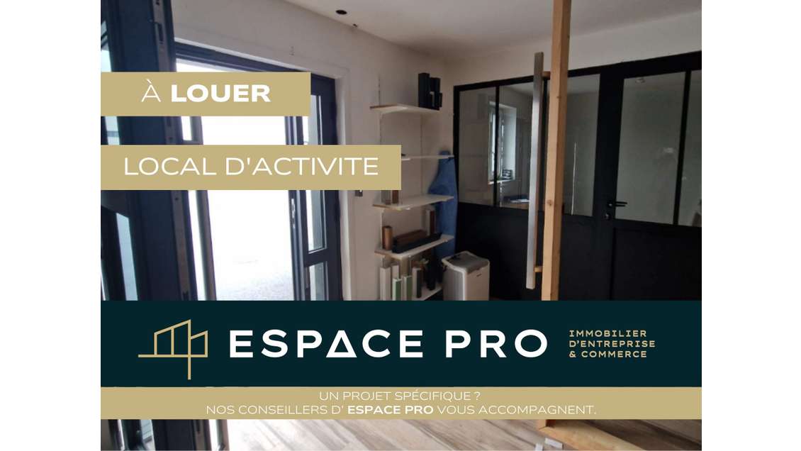 Bâtiment 1200m² à louer ZA Castine-en-Plaine