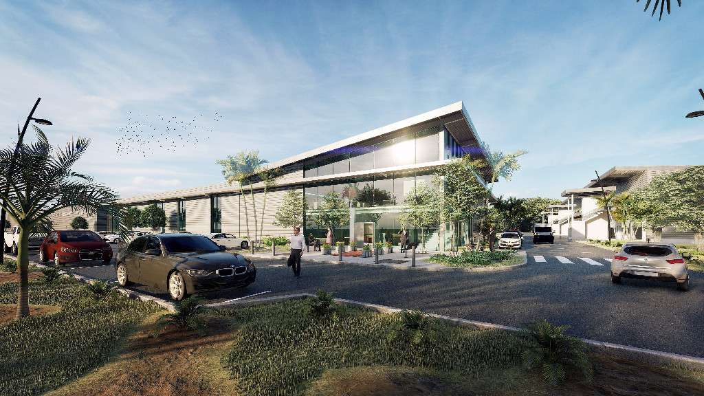 A louer cellule de 810m² Zone Collery à Cayenne