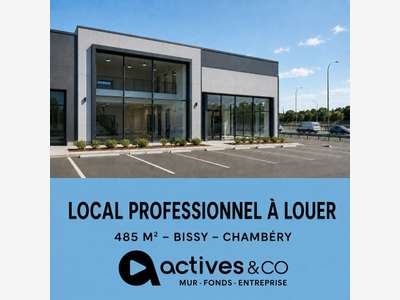 Local professionnel à louer ZA de Bissy à Chambéry
