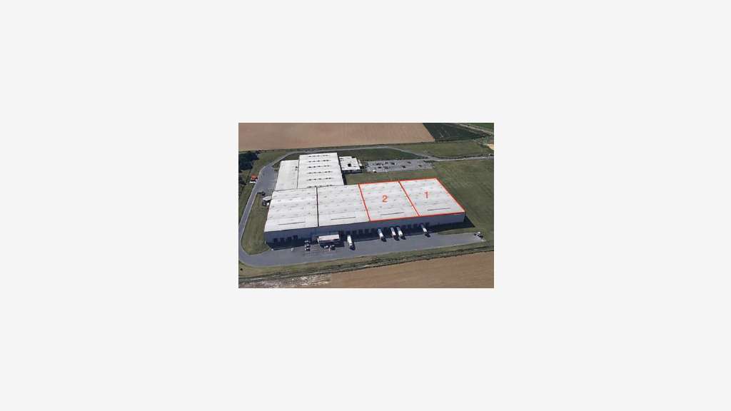 À louer – entrepôt de 4 185 à 8 370 m² à Gauchy