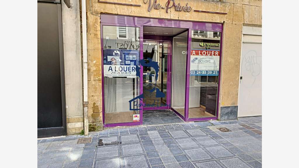 A louer local rénové 112m² à Charleville-Mézières