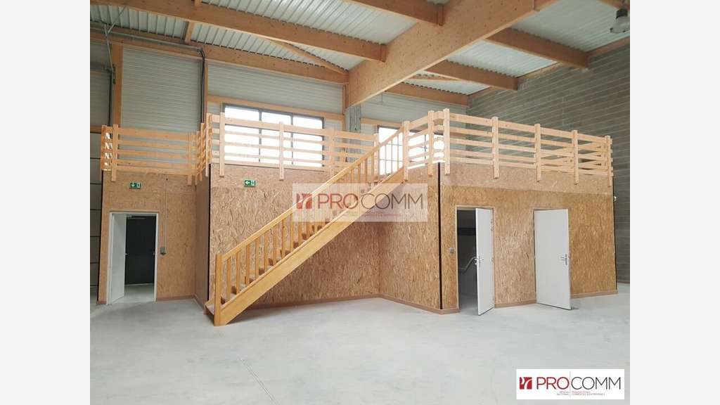Local d'activité neuf 240m² à louer sur Chartres