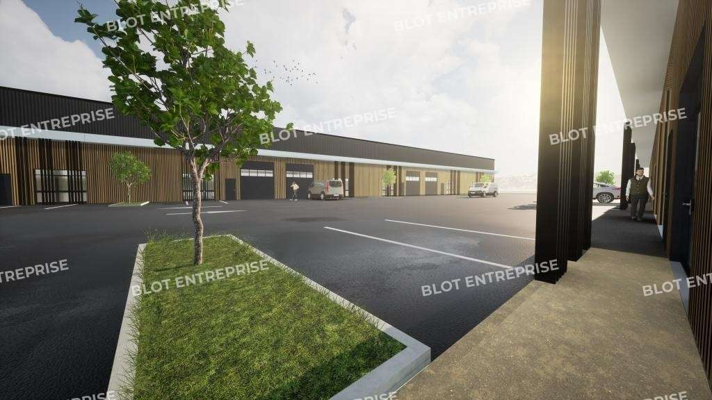 A louer local d'activités 284m² à Châteaubourg 
