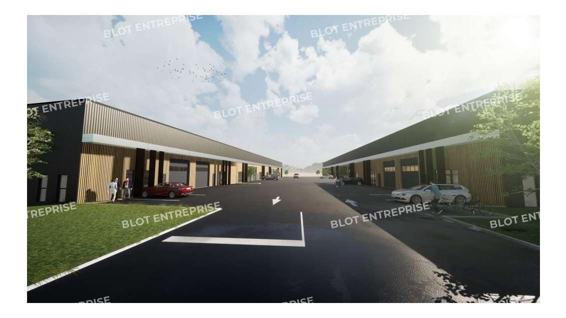 A louer local d'activités 284m² à Châteaubourg 