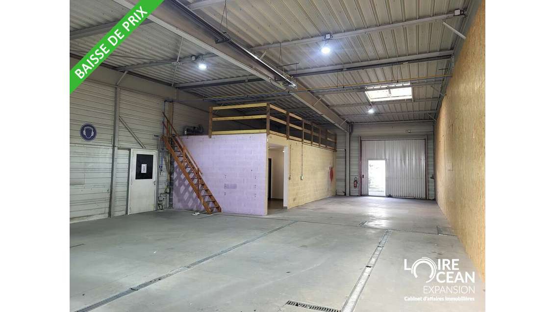 A louer local d'activité 190m² ZA de Chéméré