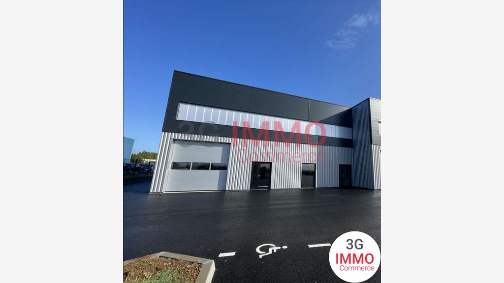 A louer entrepôt neuf 220m² à Chauray