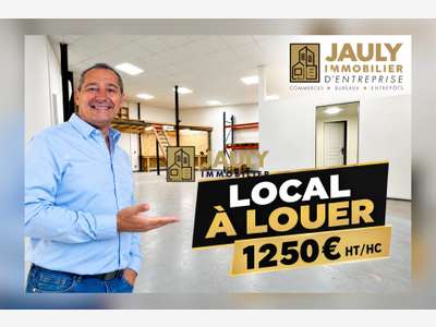 A louer entrepôt local stockage de 100m² à Chelles