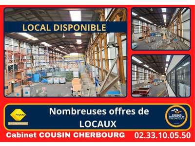 Location Locaux d'activités - Entrepôts à Cherbourg-en-Cotentin