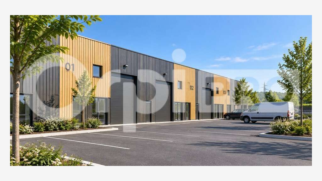 A louer local activité neuf de 230m² à Clairoix