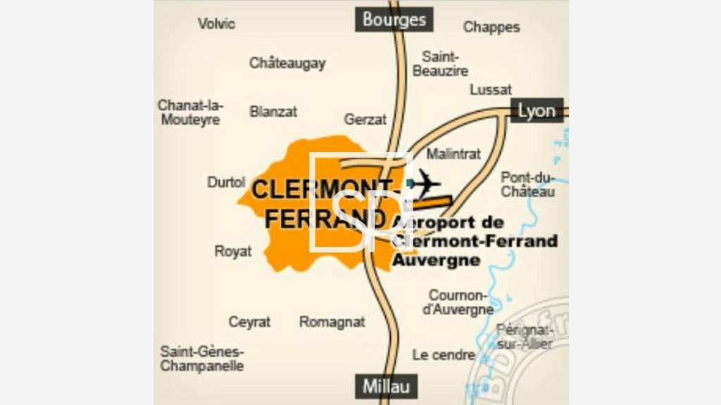 Local 160m² à louer à Clermont Ferrand ZI Brézet