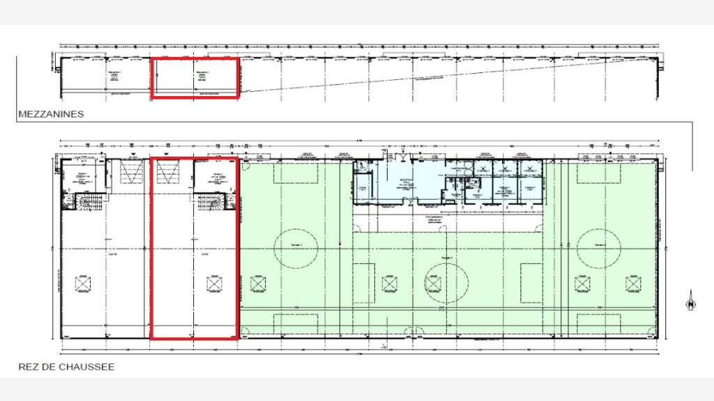 A louer locaux d'activité 384m² à Clermont-Ferrand