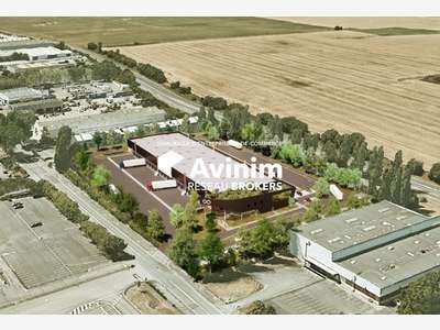 A louer bâtiment logistique 5618m² à Compans 