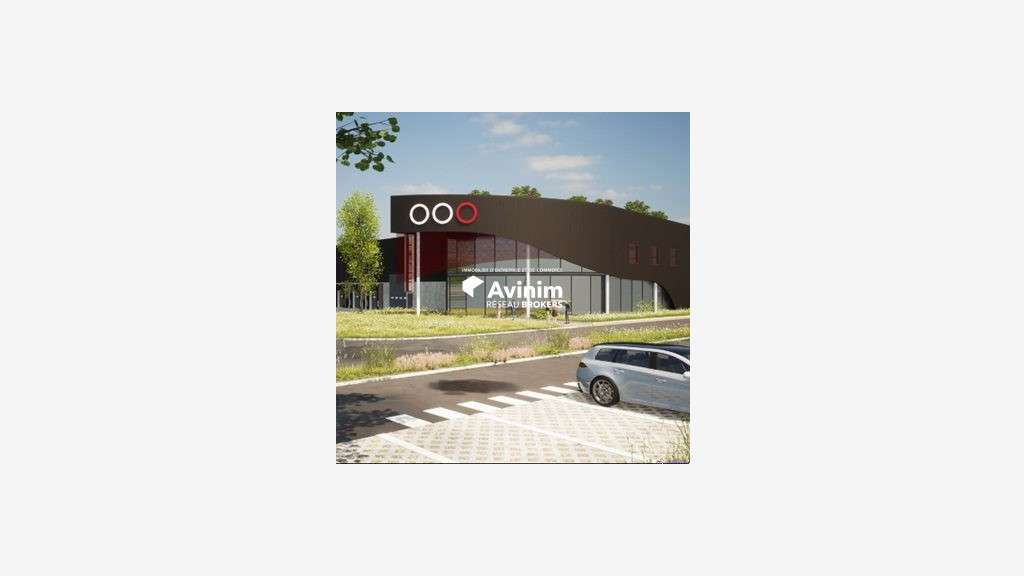 A louer bâtiment logistique 5618m² à Compans 