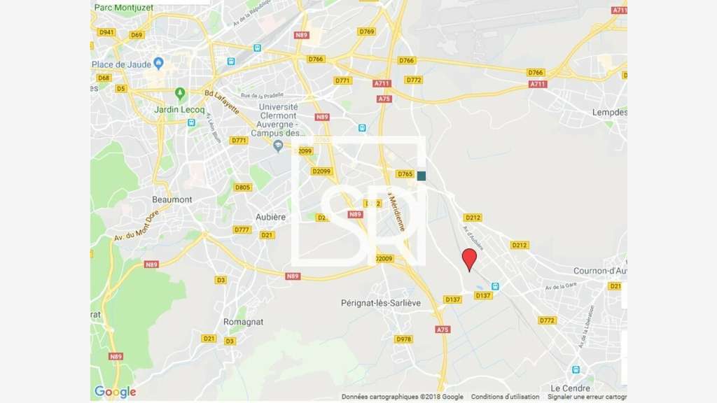 Entrepôt neuf 500m² div en 2 à Cournon d'Auvergne