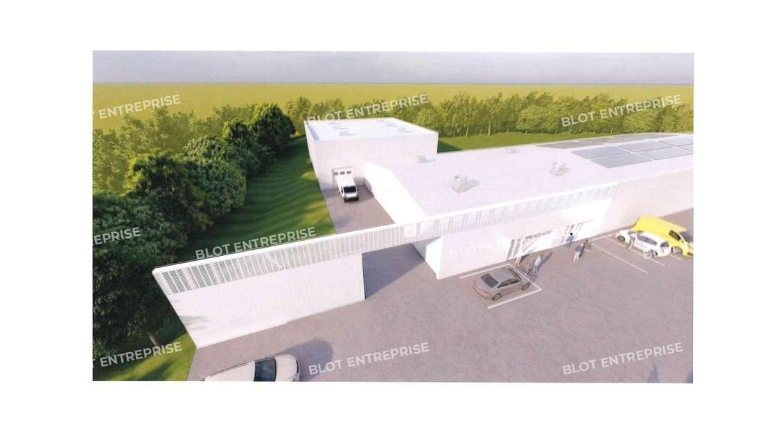 A louer local d'activités 650m² à Crach