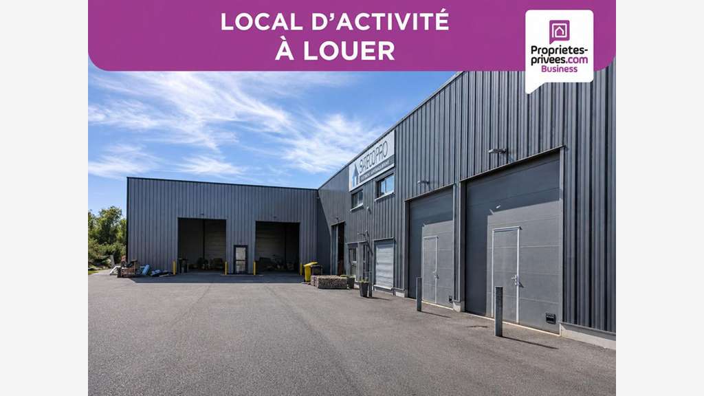 A louer entrepôt avec bureaux à Creil Parc Alata
