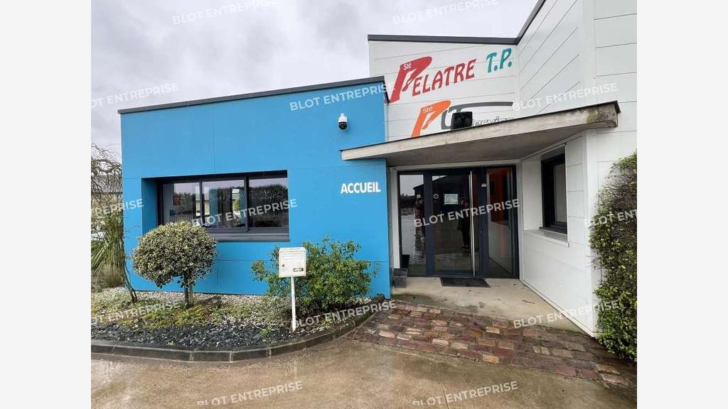 A louer local d'activités 210m² à Crevin