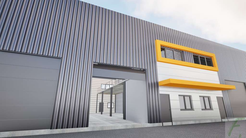 A louer locaux d'activités neufs 133m² à Domène