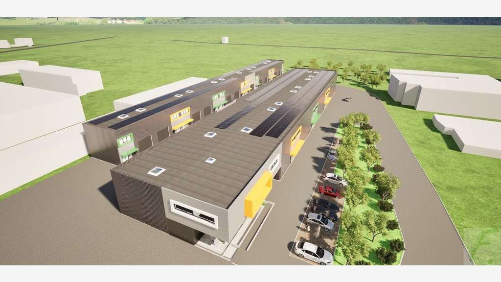 A louer locaux d'activités neufs 133m² à Domène