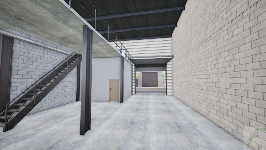 A louer locaux d'activités neufs 133m² à Domène
