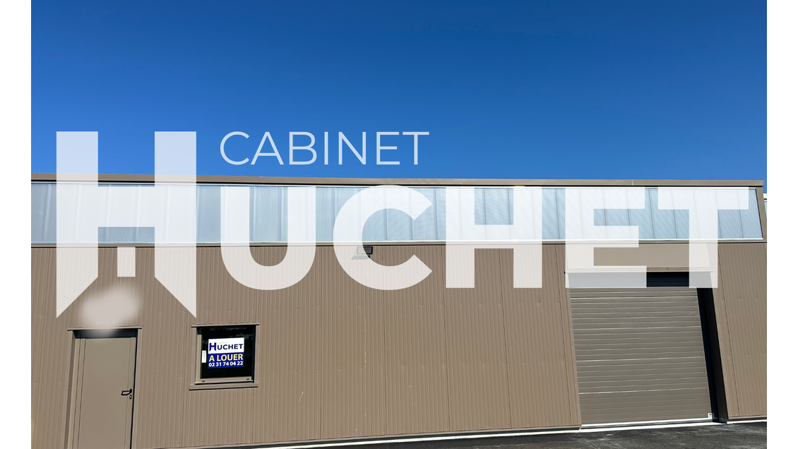 À louer local d'activité neuf 154m² à Douvres