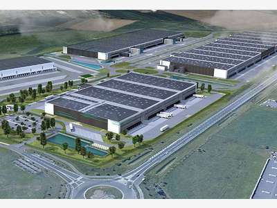 Bâtiments logistiques de 26 126 et 44 729 m² p