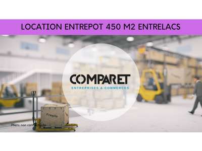 Location Locaux d'activités - Entrepôts à Entrelacs