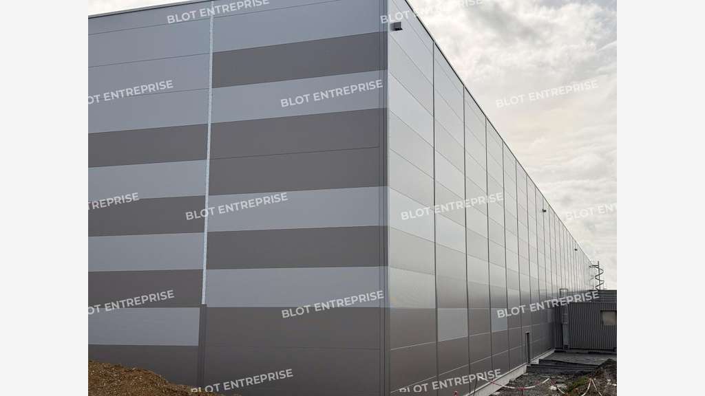 Loue cellules logistiques neuves 12 000m² Etrelles
