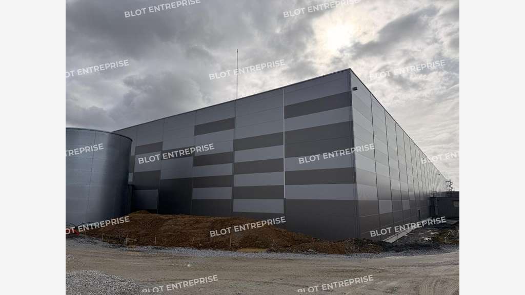 Loue cellules logistiques neuves 12 000m² Etrelles