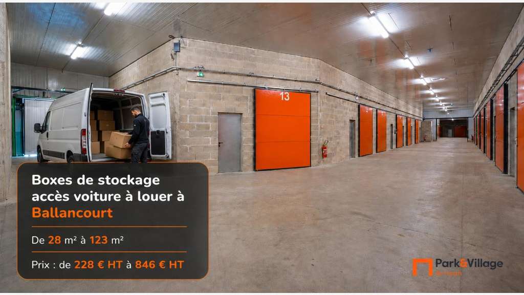 Loue bureau stockage 94m² à Ballancourt s/Essonne