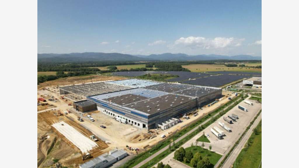 Entrepôt logistique neuf à louer proche Belfort