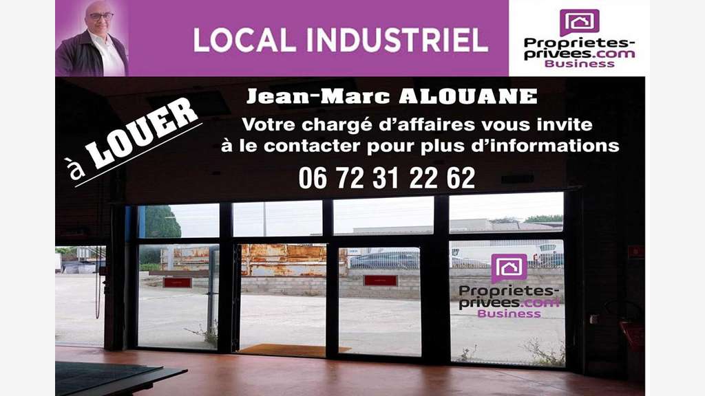 Location local d'activité 420m² à Frontignan