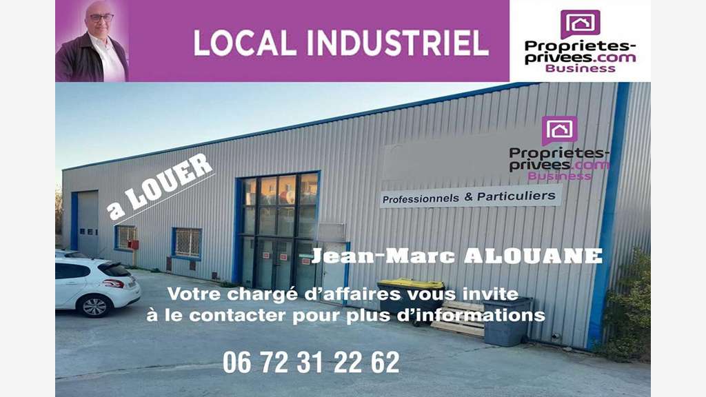 Location local d'activité 420m² à Frontignan