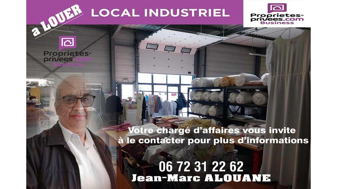 Location local d'activité 420m² à Frontignan
