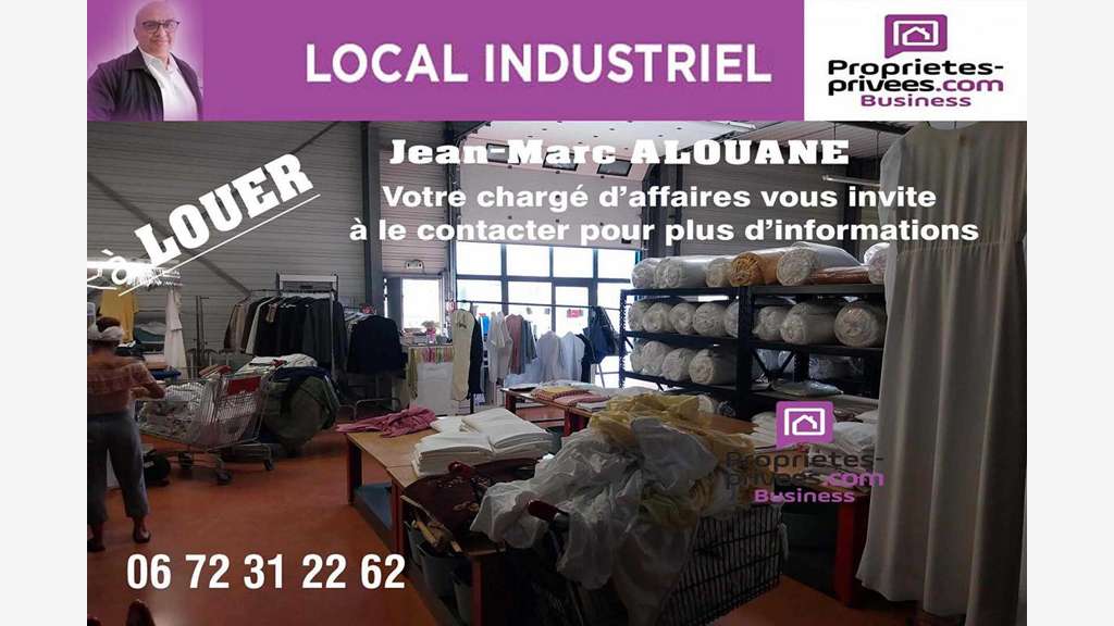 Location local d'activité 420m² à Frontignan