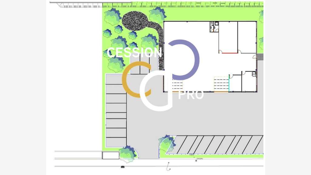 Entrepôt de 430m² à louer en ZAC Gallargues