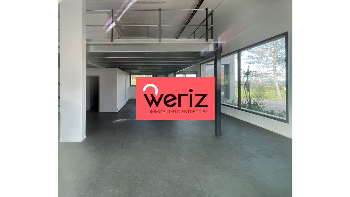 A louer local mixte 197m² avec parkings à Gardanne