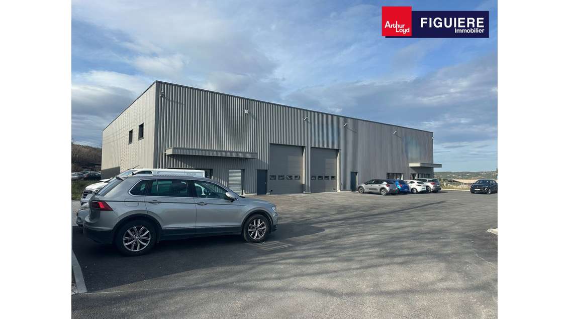 Loue locaux d'activités 493m² ZI avon à Gardanne