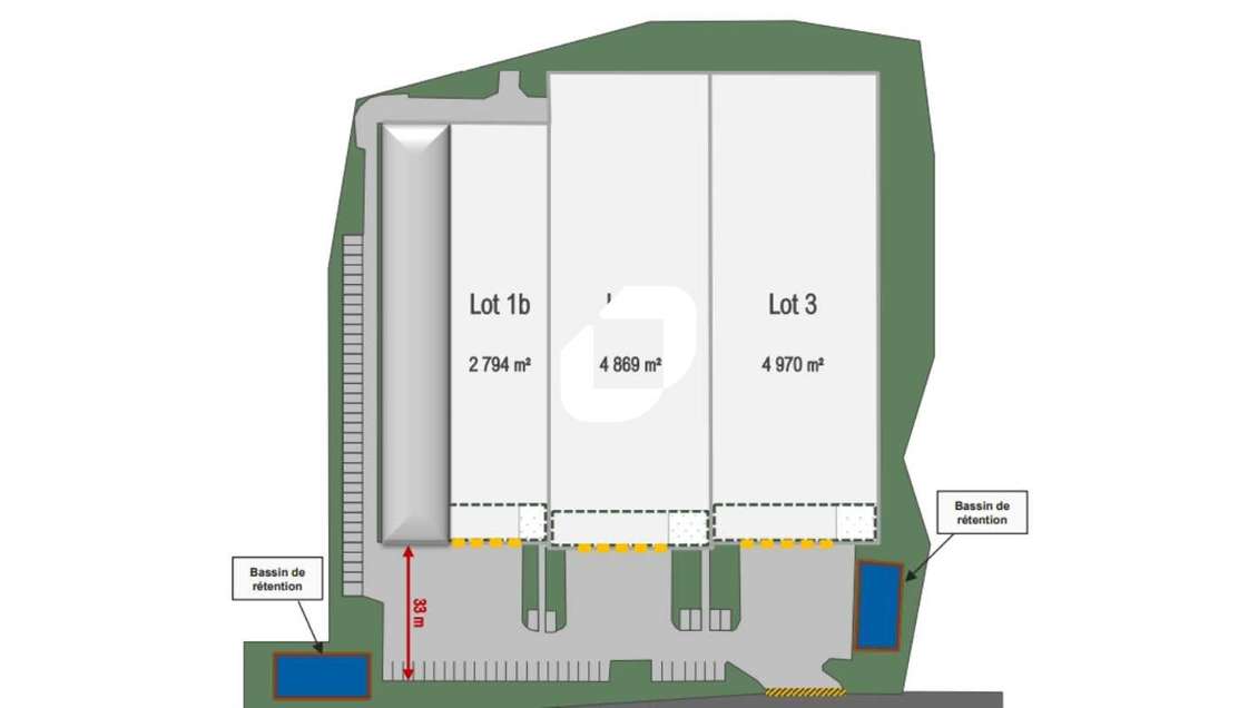 A louer Local d'activité 2793m² Garges les gonesse