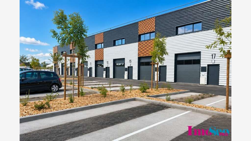 Entrepôt 129m² à louer sortie n°26 à Gradignan